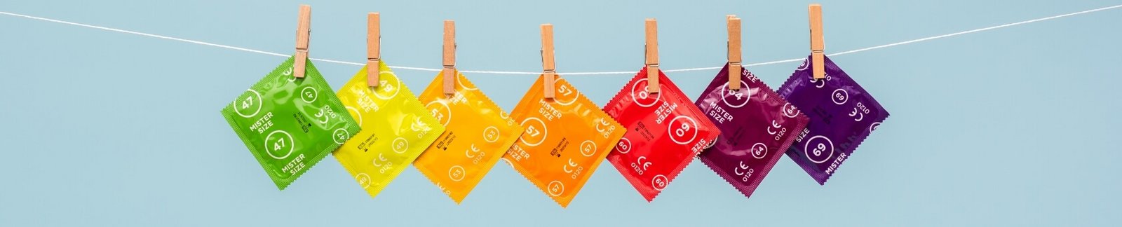 Mister Size kondomi različitih veličina na liniji