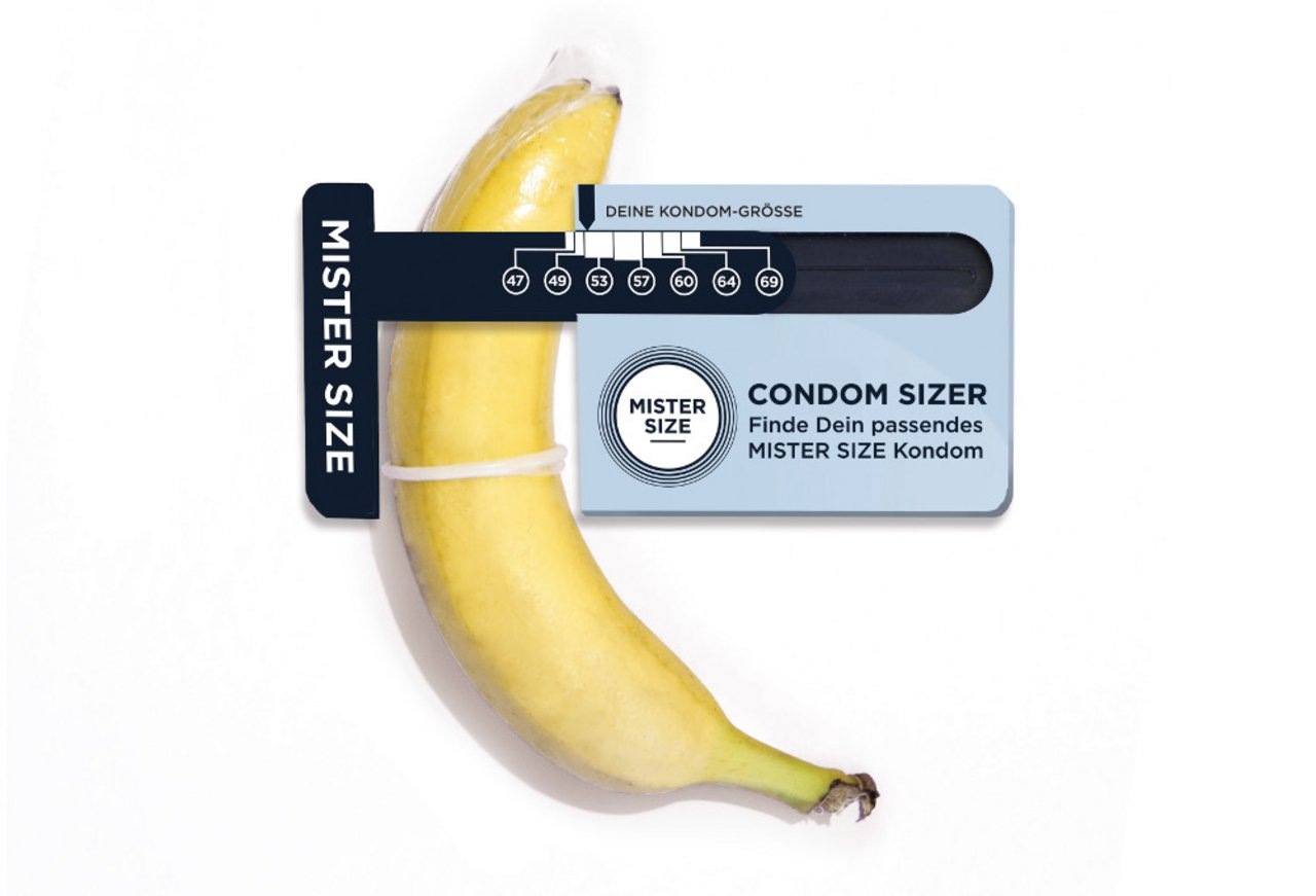 Mješalica za kondom s bananom